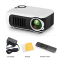 A2000 Mini Home Cinema Projector, 3D LED Video Projector, Laser Beamer for 4K 1080P via HD Port, Smart TV Box, New